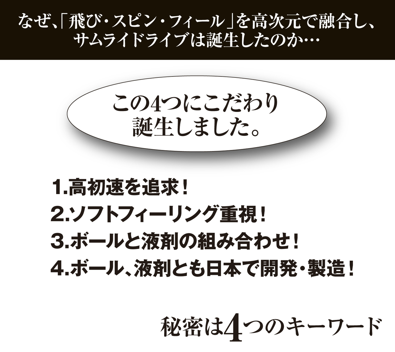 オリジナル高反発ボール